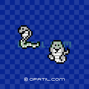 コブラの画像：GB版聖剣伝説1の敵・モンスター図鑑 ／ GB版聖剣伝説1攻略